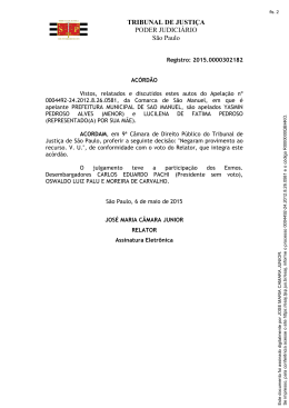 decis&atilde;o - Migalhas