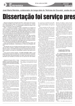 Jos&eacute; Maria Mendes, colaborador de longa data