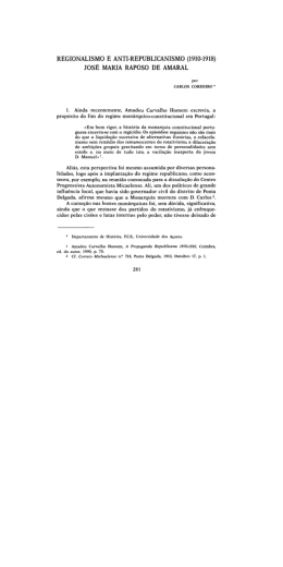 josé maria raposo de amaral - Repositório da Universidade dos