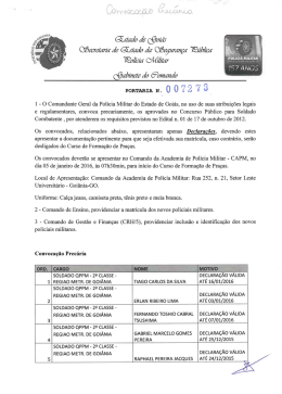 portaria n. 7273 candidatos com convocação precária
