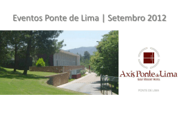 Eventos Viana | Setembro 2012
