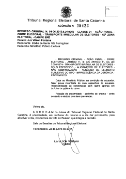 Scanned Document - Tribunal Regional Eleitoral de Santa Catarina