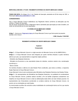decisão cmc nº 04/91