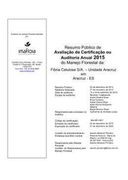 Fibria ES CERFLOR FM audit RP dez15