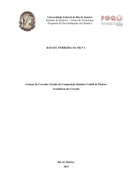Universidade Federal do Rio de Janeiro Instituto de Qu&iacute;mica