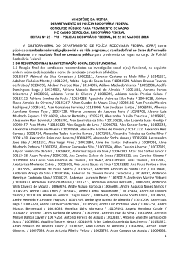 Resultado na investiga&ccedil;&atilde;o social e da vida