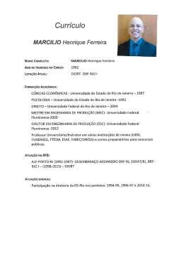 MARCILIO Henrique Ferreira - Sindifisco Nacional