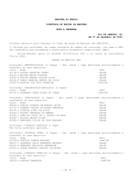 - 1 de 14 - MARINHA DO BRASIL DIRETORIA DE ENSINO DA