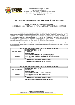 HOMOL INSCR PSS 001 2013-IPERÓ