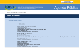 Agenda P&uacute;blica