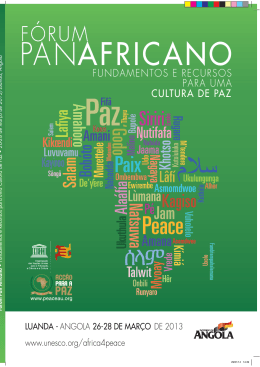 fundamentos e recursos para uma cultura de paz