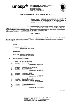 Nº 24 - Instituto de Biociências