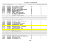 Educa&ccedil;&atilde;o F&iacute;sica Licenciatura Noturno P&aacute;gina 1