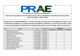 Estudantes em situa&ccedil;&atilde;o ENTREVISTA , dever&atilde;o passar por
