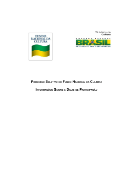 ANEXO II - Cartilha de Perguntas Frequentes