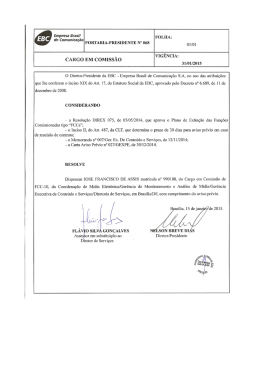 portaria &ndash; presi n&ordm; 068 &ndash; demiss&atilde;o &ndash; jose francisco de assis