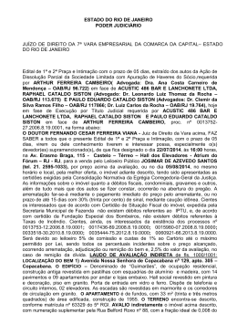ESTADO DO RIO DE JANEIRO
