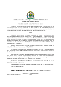 SEFIN-DPRD, Edital de Notifica&ccedil;&atilde;o n&ordm; 003, 19-10