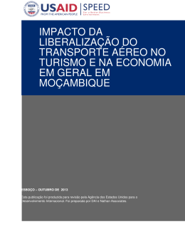 impacto da liberaliza&ccedil;&atilde;o do transporte a&eacute;reo no turismo e