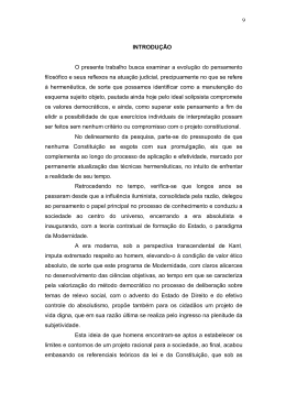 A perspectiva hermen&ecirc;utica do direito na p&oacute;s