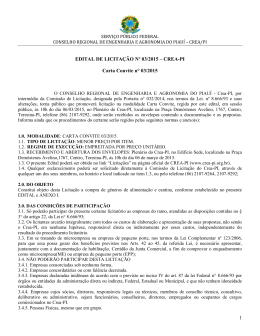 1 EDITAL DE LICITA&Ccedil;&Atilde;O N&ordm; 03/2015 &ndash; CREA