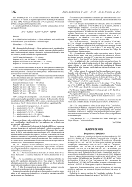 Regulamento de Organização dos Serviços da Câmara Municipal