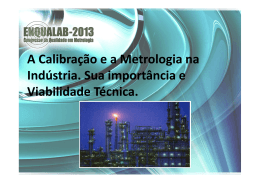 laborat&oacute;rio de calibra&ccedil;&atilde;o