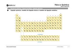 F&iacute;sica e Qu&iacute;mica