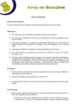 Arca do Tesouro - Arca de Solu&ccedil;&otilde;es