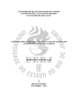 a pr&aacute;tica pedag&oacute;gica diante da inclus&atilde;o do aluno com