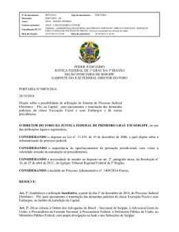 poder judiciário justiça federal de 1   grau da 5   regi  o seç