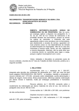 Poder Judici&aacute;rio Justi&ccedil;a do Trabalho Tribunal Regional do