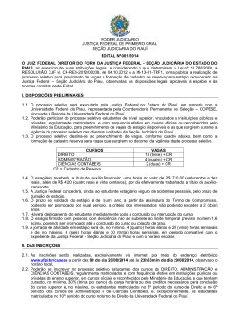 PODER JUDICI&Aacute;RIO JUSTI&Ccedil;A FEDERAL DE - Copese