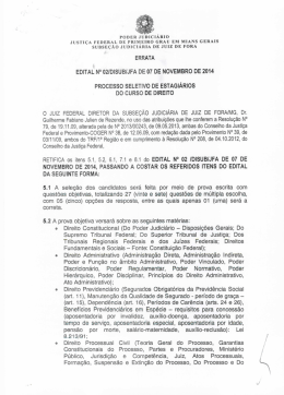 PODER JUDICI&Aacute;RIO JUSTI&Ccedil;A FEDERAL DE PRIMEIRO GRAU EM