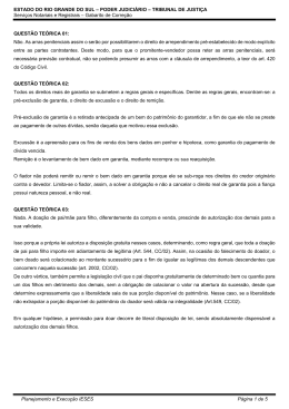 ESTADO DO RIO GRANDE DO SUL &ndash; PODER JUDICI&Aacute;RIO