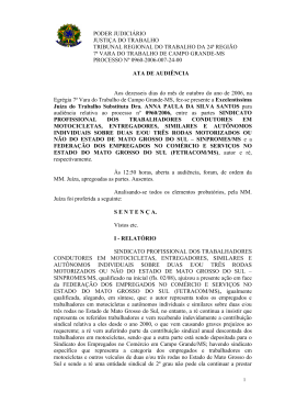 senten&ccedil;a federa&ccedil;&atilde;o do com&eacute;rcio