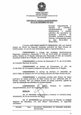 PODER JUDICI&Aacute;RIO JUSTI&Ccedil;A FEDERAL 2g Subse&ccedil;&atilde;o Judici&aacute;ria
