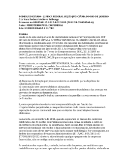 poder judici&aacute;rio - justi&ccedil;a federal se&ccedil;&atilde;o judici&aacute;ria