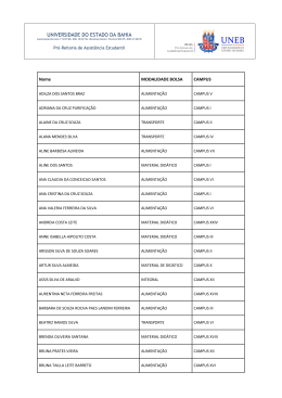 lista - Uneb