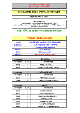 EDITAL 042 2012 Anexo &Uacute;nico UNI&Atilde;O DA VIT&Oacute;RIA e