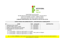 Resultado da An&aacute;lise dos Documentos da Pol&iacute;tica de Cotas