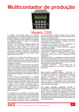 Multicontador de produção