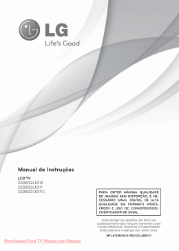LG 22LK311 Tv User Guide Manual Operating Instructions Pdf