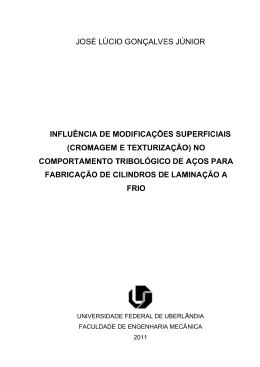 co f influ - RI UFU - Universidade Federal de Uberlândia