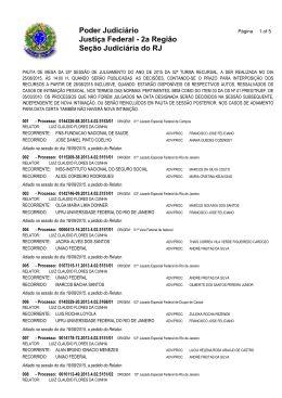 25/08/2015 - Justi&ccedil;a Federal &ndash; Se&ccedil;&atilde;o Judici&aacute;ria do Rio de Janeiro