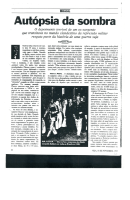 011 - Reportagens Arnaldo Cardoso Rocha Informações
