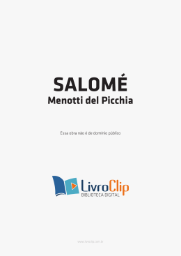 SALOMÉ - Livroclip