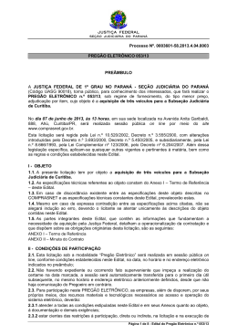 PG-053 _13_ aquisição de veículos - Tribunal Regional Federal da