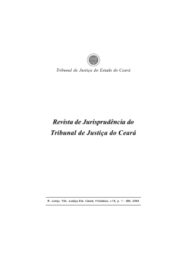 Miolo Vol. 15.p65 - Tribunal de Justiça do Estado do Ceará