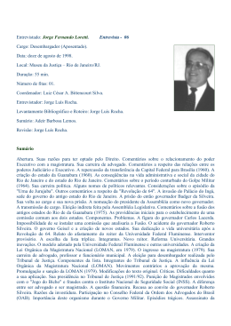 Jorge Fernando Loretti - Tribunal de Justiça do Estado do Rio de